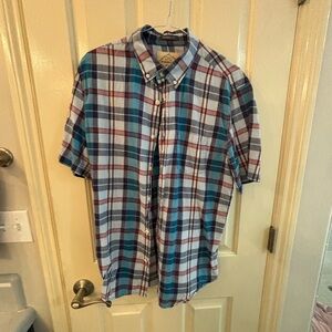 St John’s bay short sleeve shirt men’s medium